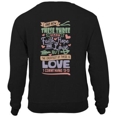 Three things remain - Unisex Sweater  Thumbnail