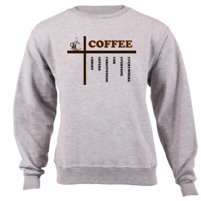 Coffee - Christ Offers Forgiveness For Everyone Everywhere - Unisex Sweater  Thumbnail