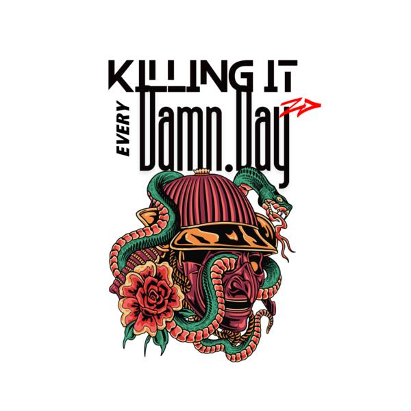 killing it every damn day in black Thumbnail